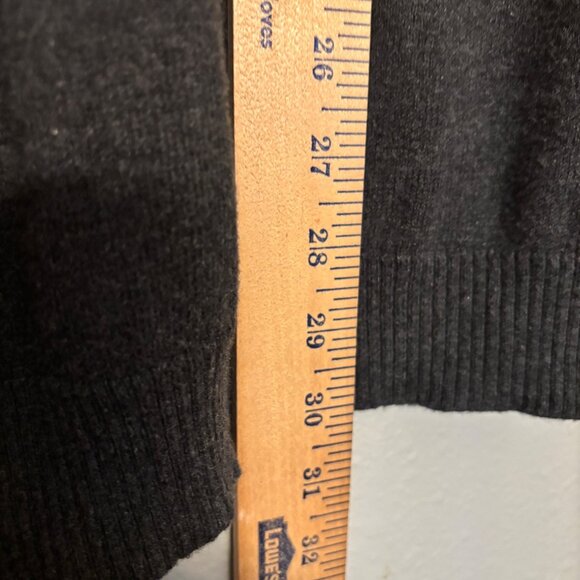 Woolrich Men’s Charcoal Gray Sweater Vest XL 60% Cotton Nylon Wool Soft Trendy - Picture 7 of 14